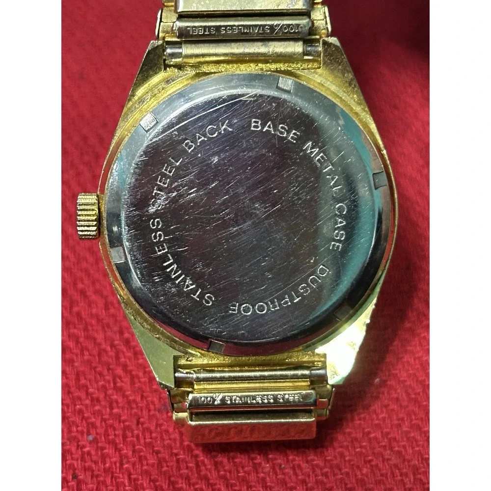 Vintage Remington Electra 23 Lifetime Mainspring‎ Gold Tone Manual Winding Watch